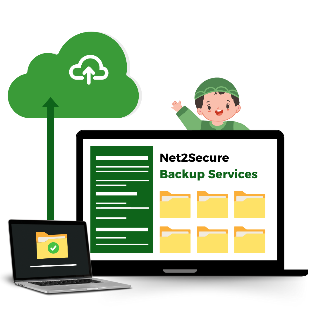 Cloud Backup ensures secure online storage and remote data protection